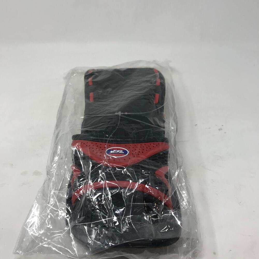 FSL Black Red Sandals/Slides Mens 10